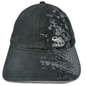 Surfware Hawaiian Classics Baseball Cap Black One Size Splatter Hawaii Wave Hat
